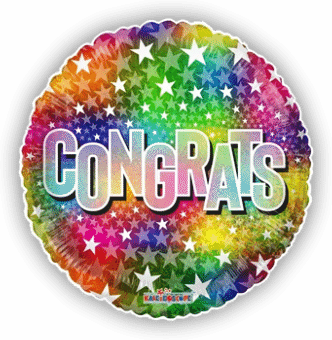 Rainbow Stars Congrats