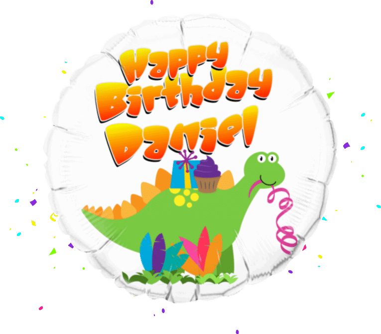Dinosaur Bubble Test balloon