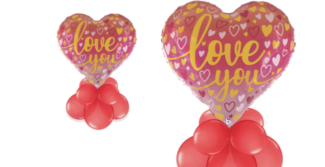 Jumbo Love You Heart Balloon