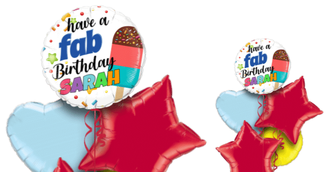 Fab Birthday Balloon