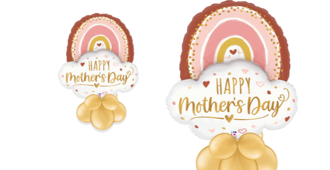 Mothers Day Rainbow Balloon