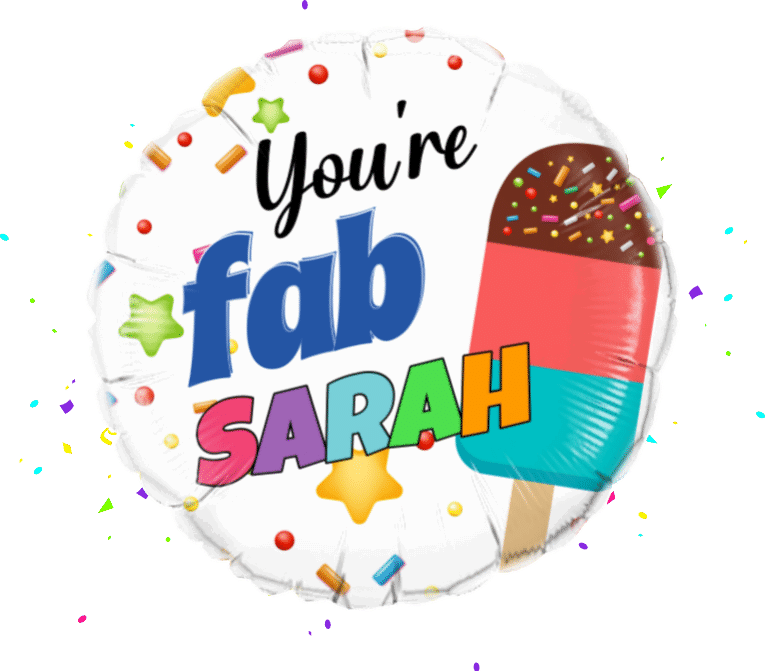 You're Fab balloon 