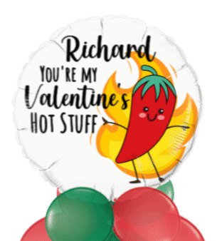 Hot Stuff Valentines Balloon