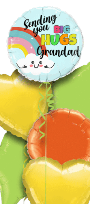 Big Hugs Rainbow Balloon