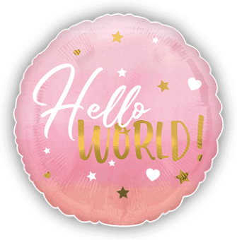 Hello World Pink