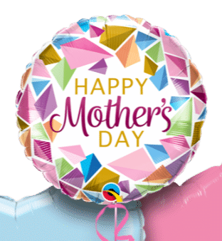 Mothers Day Colourful Gems Balloon