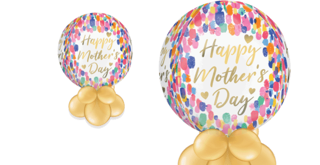 Watercolour Mothers Day Orbz Balloon