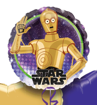 C3PO Star  Wars Balloon