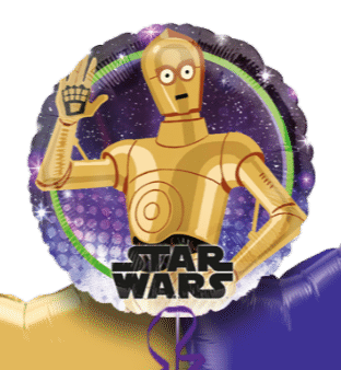 C3PO Star  Wars Balloon