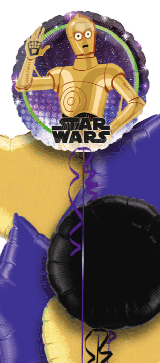 C3PO Star  Wars Balloon