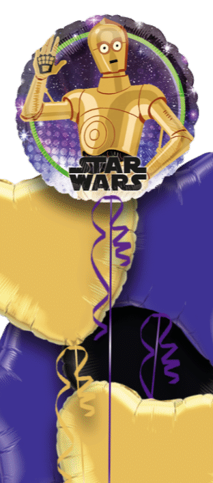 C3PO Star  Wars Balloon