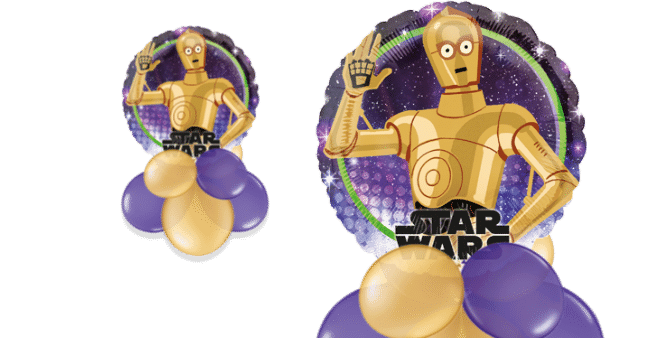 C3PO Star  Wars Balloon