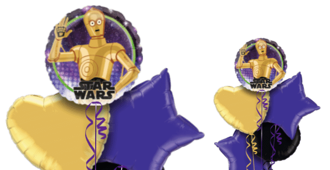 C3PO Star  Wars Balloon