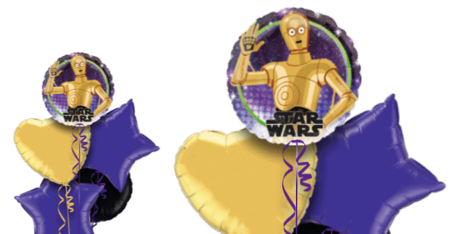 C3PO Star  Wars Balloon