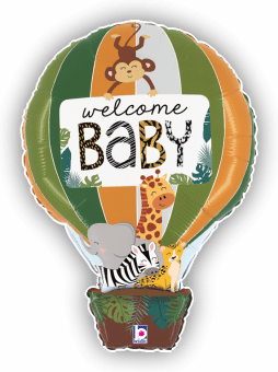 Welcome Baby Jungle Animals