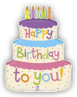 Happy Birthday To You Giant Cake