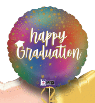 Happy Graduation Stars Balloon