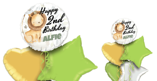 Birthday Lion Balloon