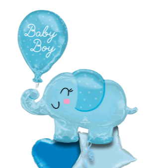 Baby Boy Elephant Balloon