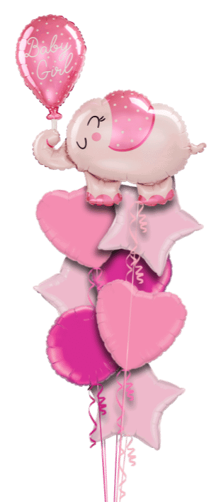 Baby Girl Elephant Balloon