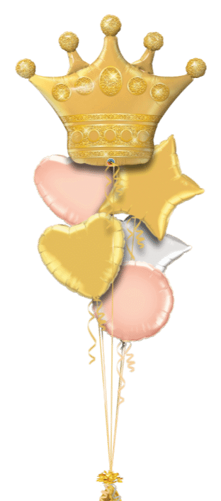 Coronation Gold Crown Balloon