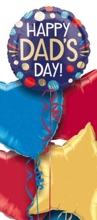 Fathers Day Dots Balloon