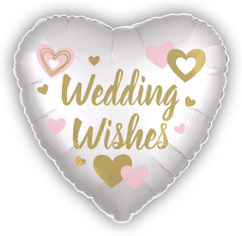 Wedding Wishes Hearts