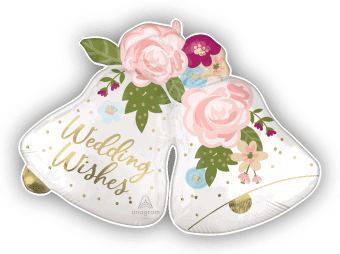 Wedding Wishes Giant Bells
