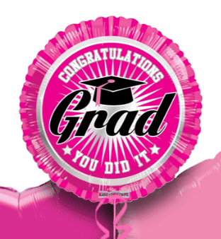 Congratulations Grad You Did It Balloon