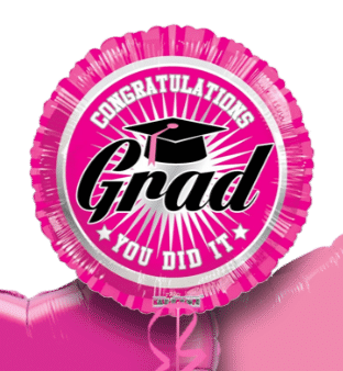 Congratulations Grad You Did It Balloon