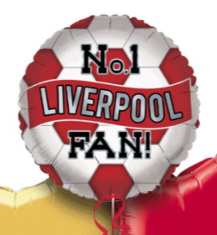 No 1 Liverpool Fan Football Balloon