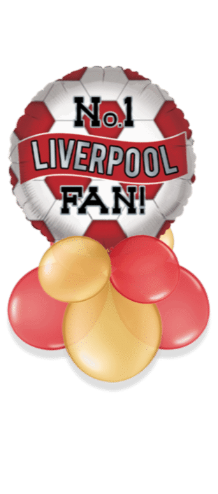 No 1 Liverpool Fan Football Balloon
