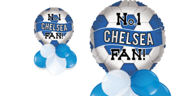 No 1 Chelsea Fan Football Balloon