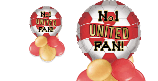 No1 United Fan Football Balloon