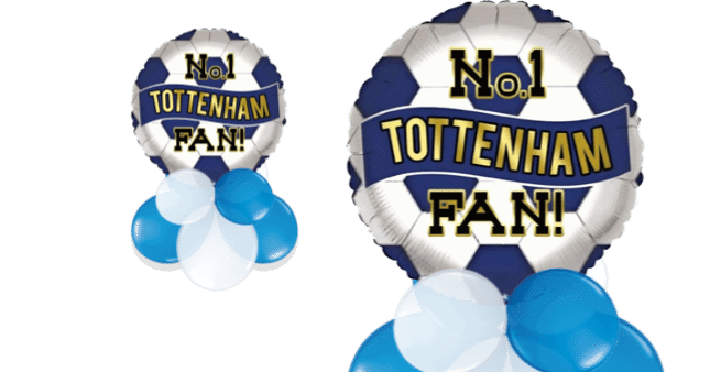 No 1 Tottenham Fan Football Balloon