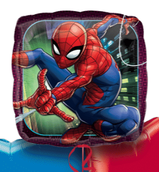 Spiderman Square Balloon