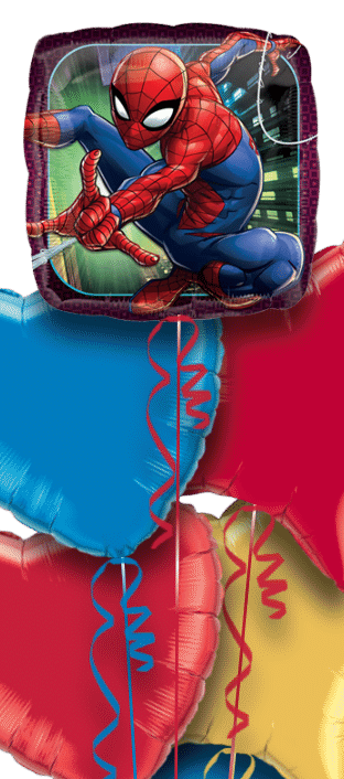 Spiderman Square Balloon