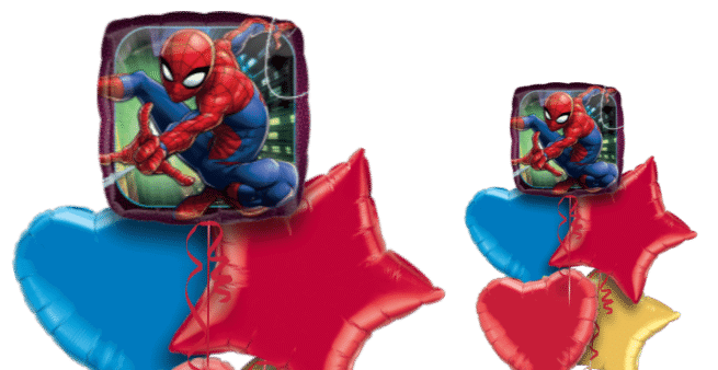 Spiderman Square Balloon