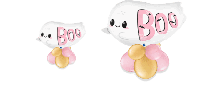 Boo Happy Ghost Balloon