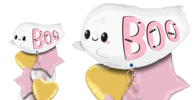 Boo Happy Ghost Balloon