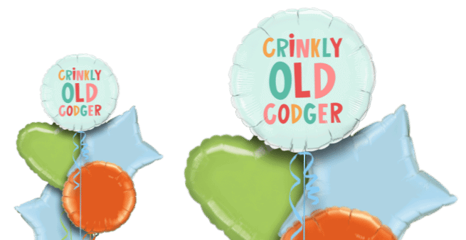 Crinkly Old Codger Balloon