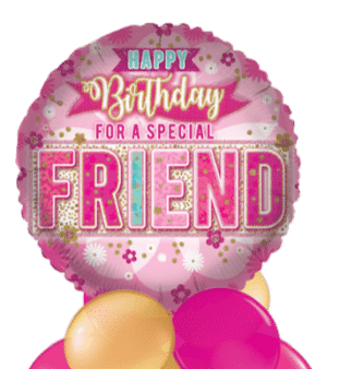 Happy Birthday for a Special Friend Balloon