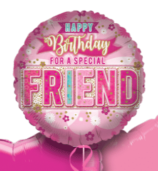 Happy Birthday for a Special Friend Balloon