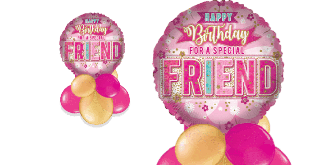 Happy Birthday for a Special Friend Balloon