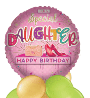 Happy Birthday for a Special Daughter Balloon