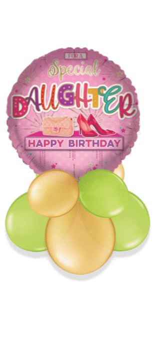 Happy Birthday for a Special Daughter Balloon