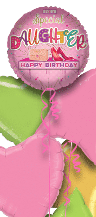 Happy Birthday for a Special Daughter Balloon