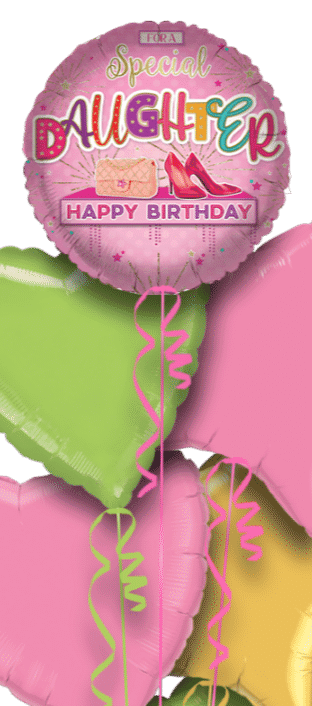 Happy Birthday for a Special Daughter Balloon