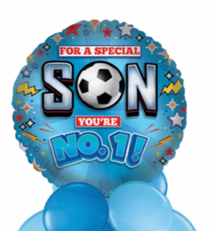 For a Special Son You're No 1 Balloon