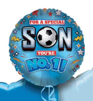For a Special Son You're No 1 Balloon